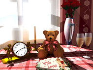 Saint Valentines 3D Screensaver screenshot